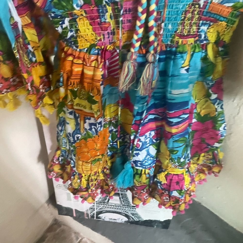 Anthropologie Colorful Mini Dress